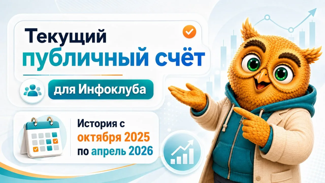 🦉⚡️  Полгода счёта одной картинкой — со всеми ямами, без выбранных удачных кусков.