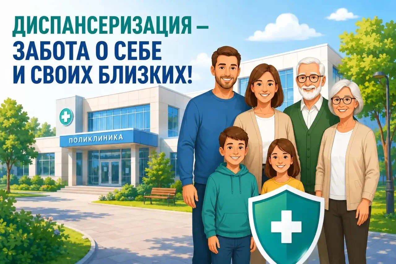 🩺 Диспансеризация — возможность проверить здоровье и вовремя позаботиться о себе!
