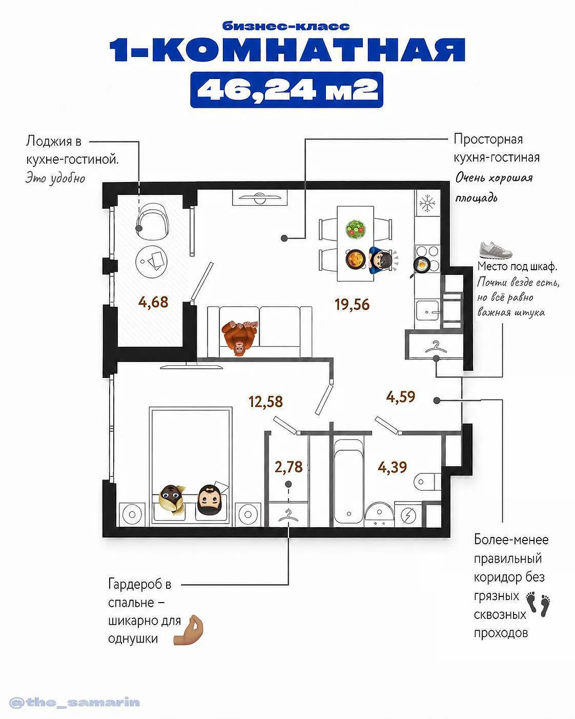Разбор победительной квартиры