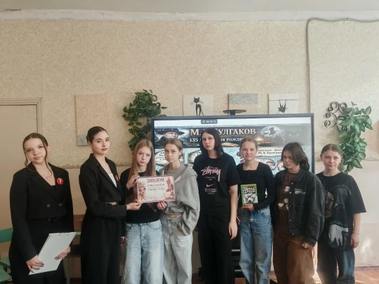 📌В рамках регионального проекта «Читаем вместе» заведующий библиотекой Полянская М.А. совместно с а