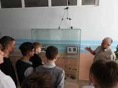 2 февраля в школьном музее боевой славы "Дорогами войны" нашего поискового отряда для учащихся 7-х к