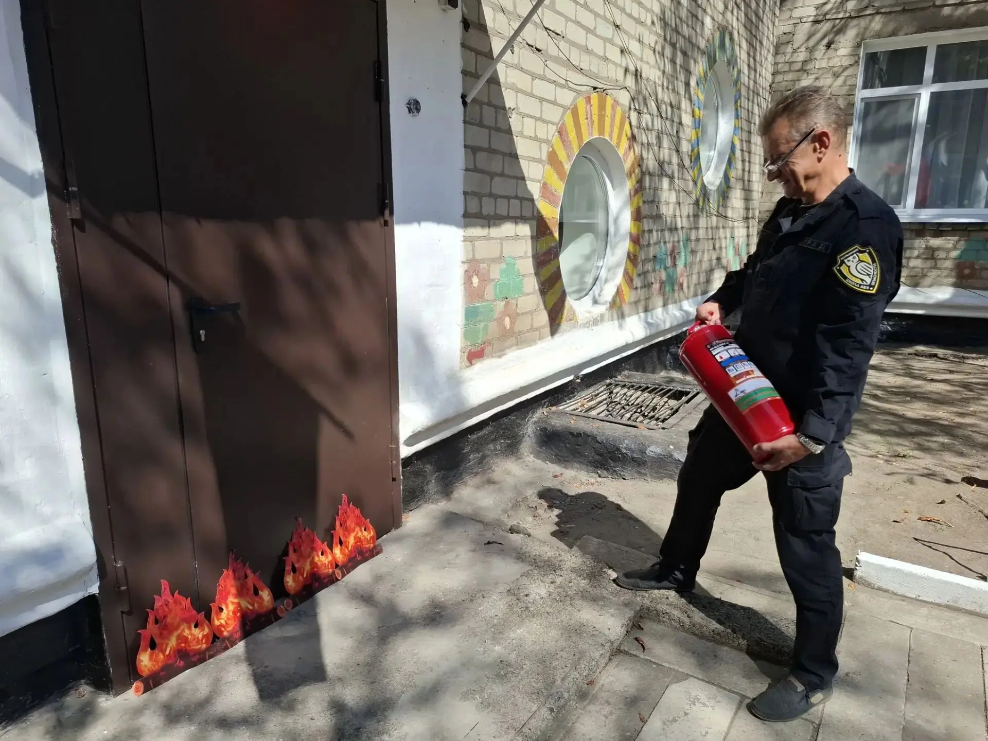 🔴18 августа в детском саду проведено учение при совершении преступления террористическ...