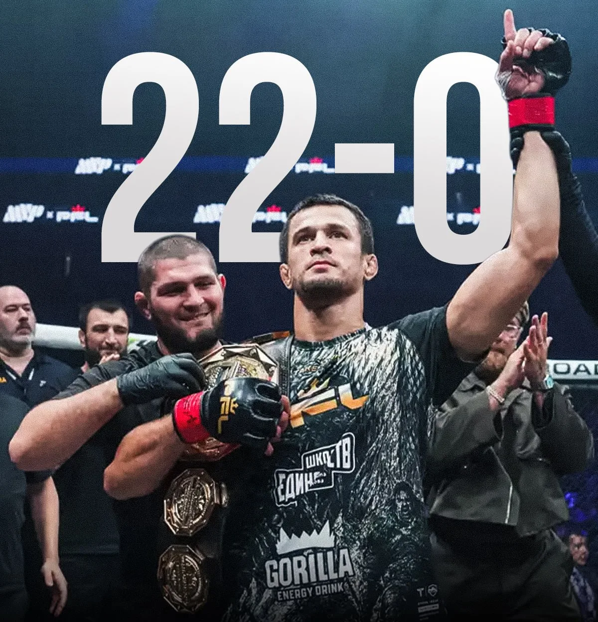 🔥🎙 Вопрос на засыпку:

Сможет ли Усман Нурмагомедов (22-0) в будущем побить непобеждённый рекорд Х