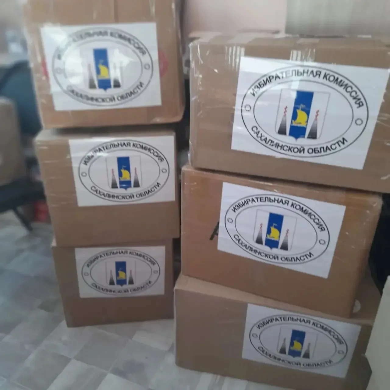 В канун Нового года члены избирательной комиссии Сахалинской области подготовили гуманитарную помощь