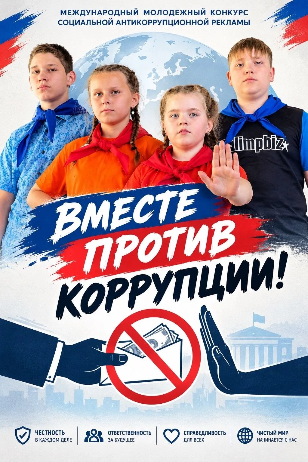 Мы — участники конкурса «Вместе против коррупции»!