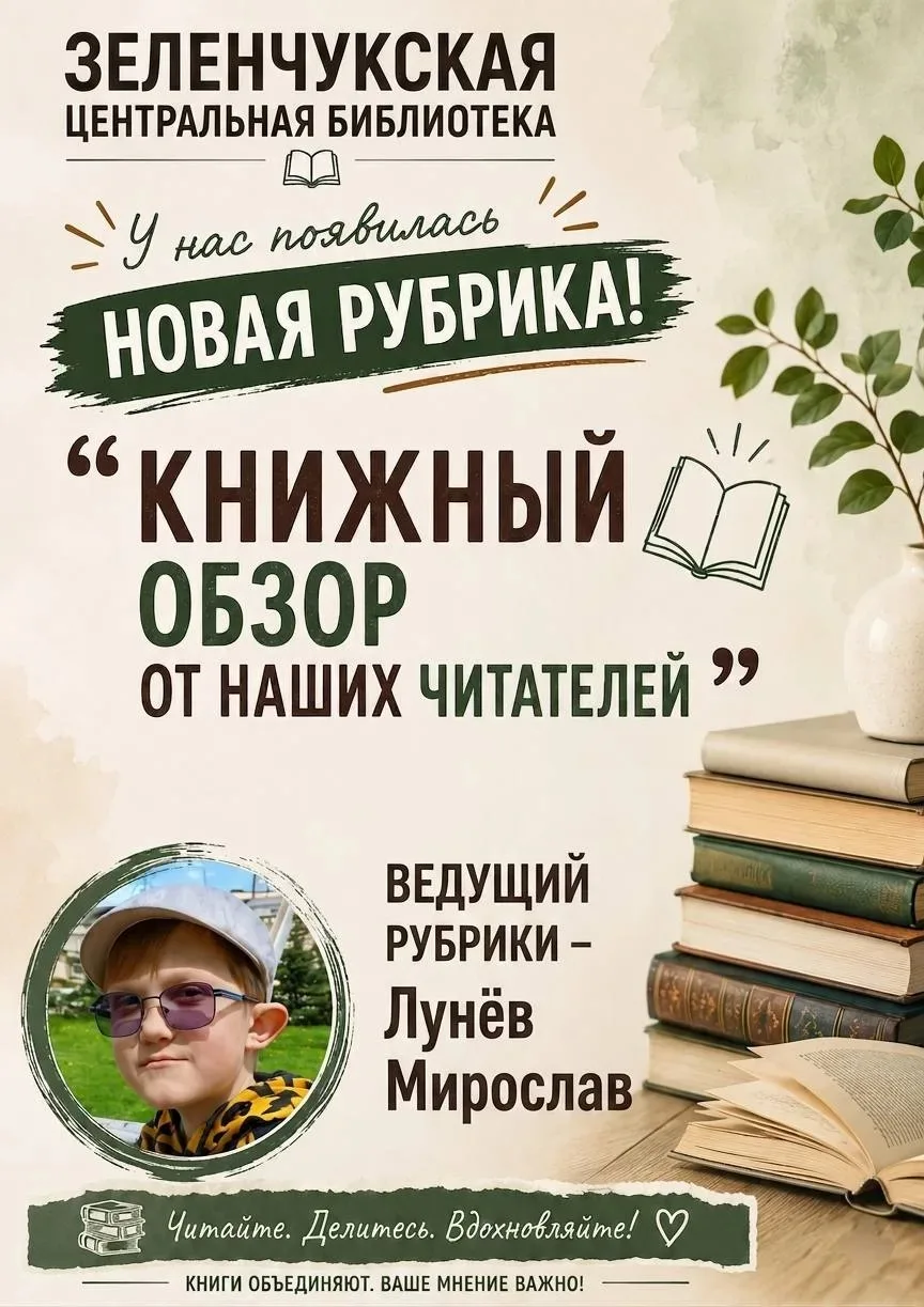 📚Дорогие друзья, сегодня мы представляем вашему вниманию нашу новую рубрику- «Книжный обзор от наши
