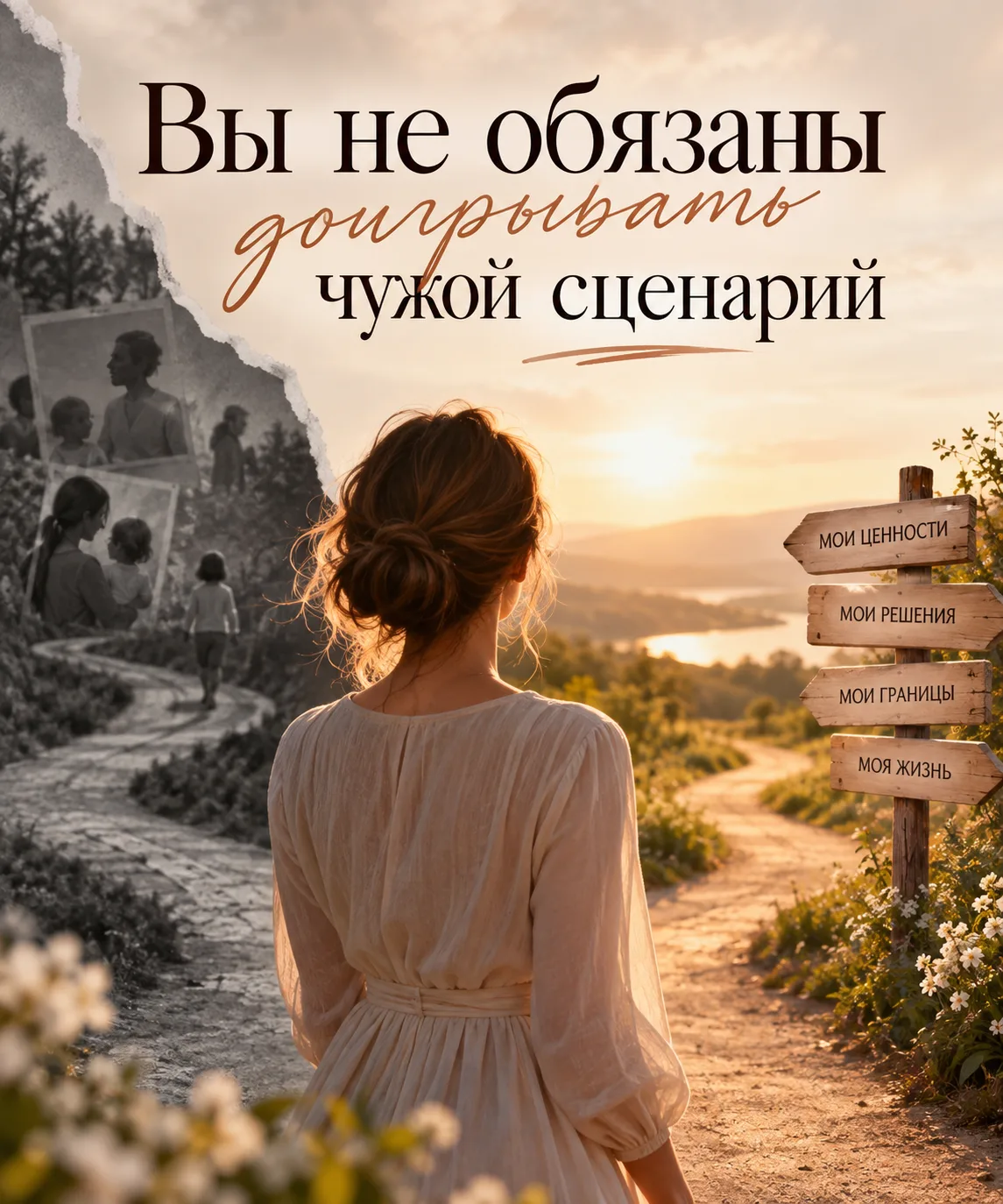 ВЫ НЕ ОБЯЗАНЫ ДОИГРЫВАТЬ ЧУЖОЙ СЦЕНАРИЙ 🎭
