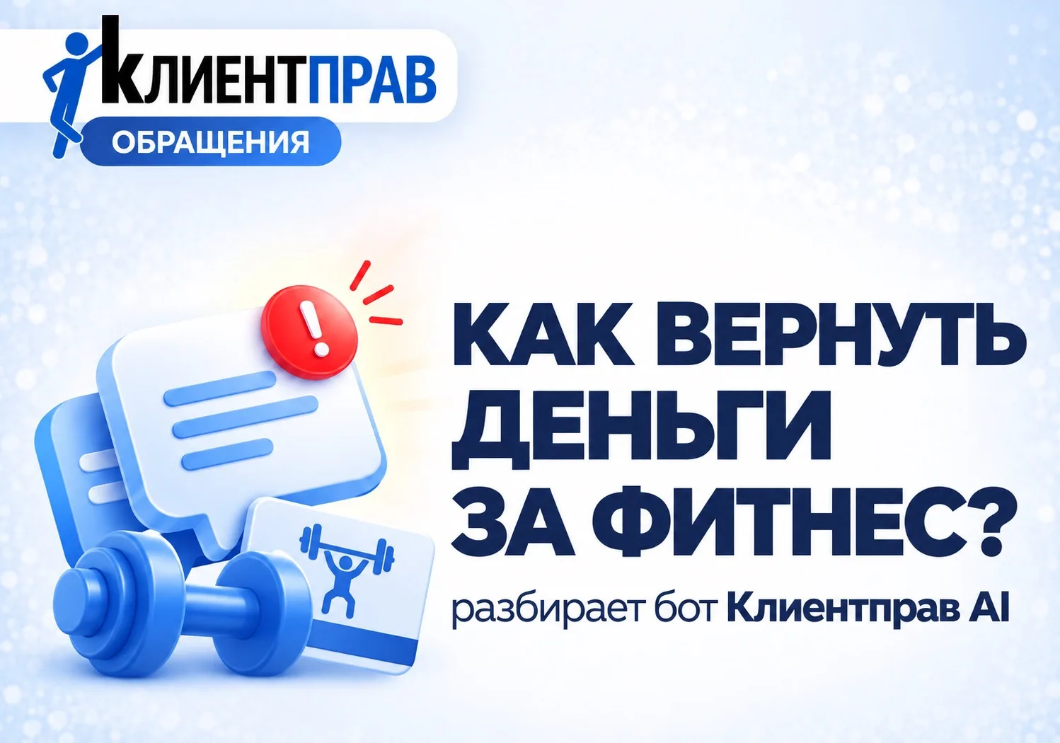 📩 Новые обращения: когда фитнес-клуб не возвращается деньги