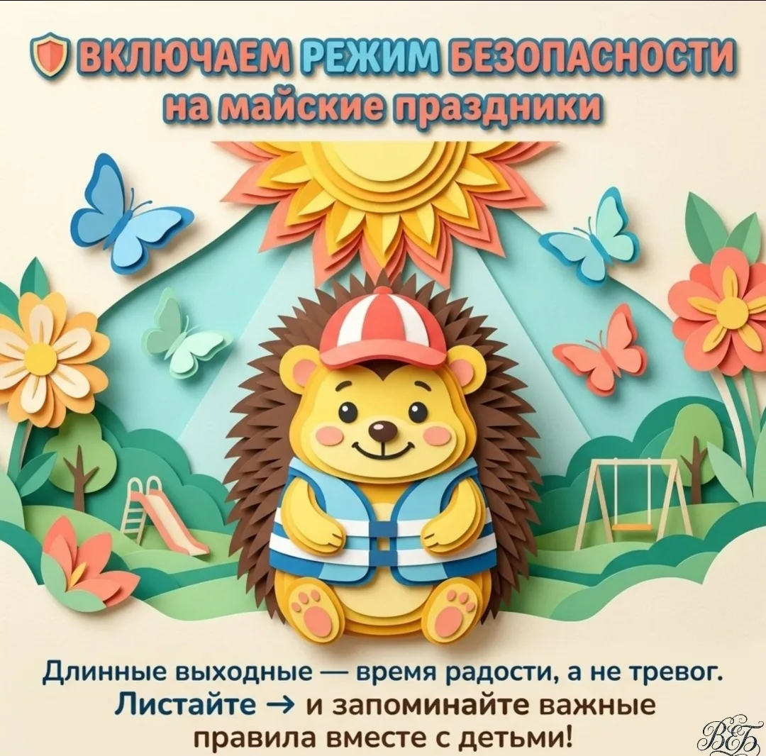 🛡️ Включаем режим безопасности на майские праздники