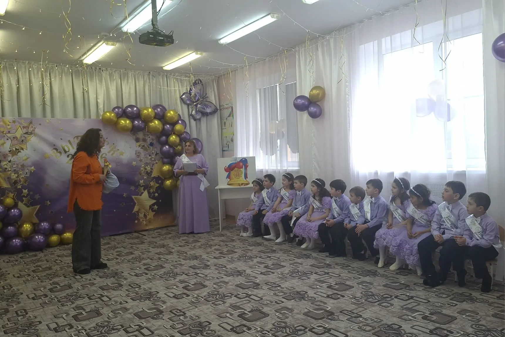 Сегодня в нашем детском саду прошёл выпускной! 🎈🎊