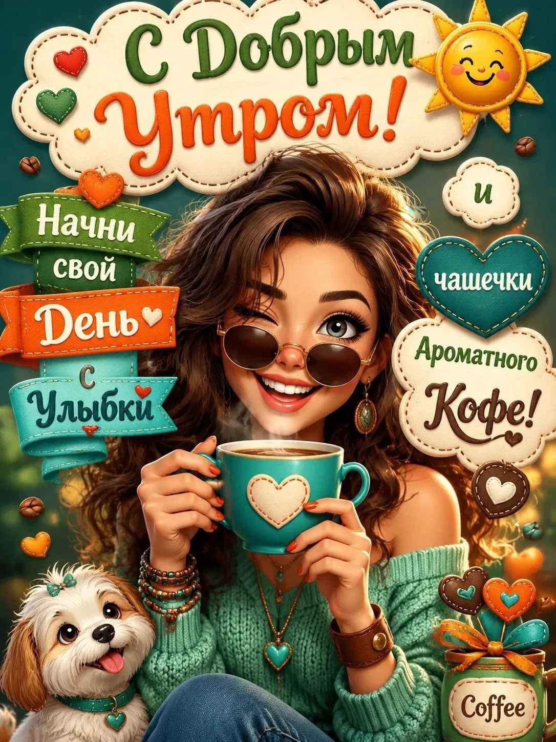 🌞🎉 Желаем бодрого утра и замечательного дня!