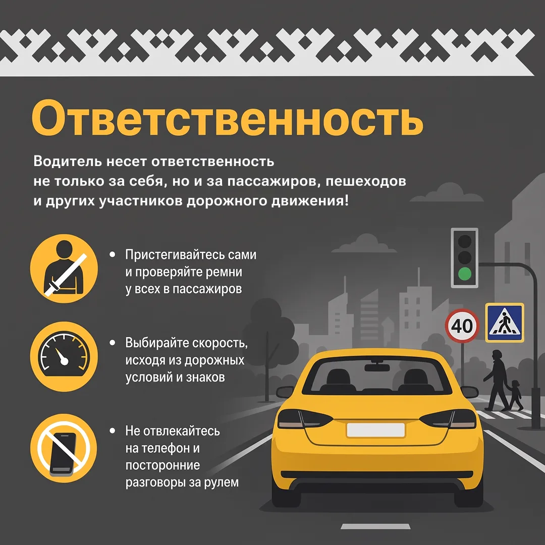 Безопасность на дороге начинается с решений, которые водитель принимает еще до того, как повернуть к