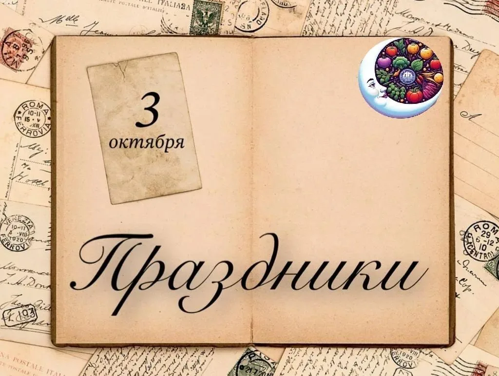 ✨ Календарные праздники 3 ОКТЯБРЯ