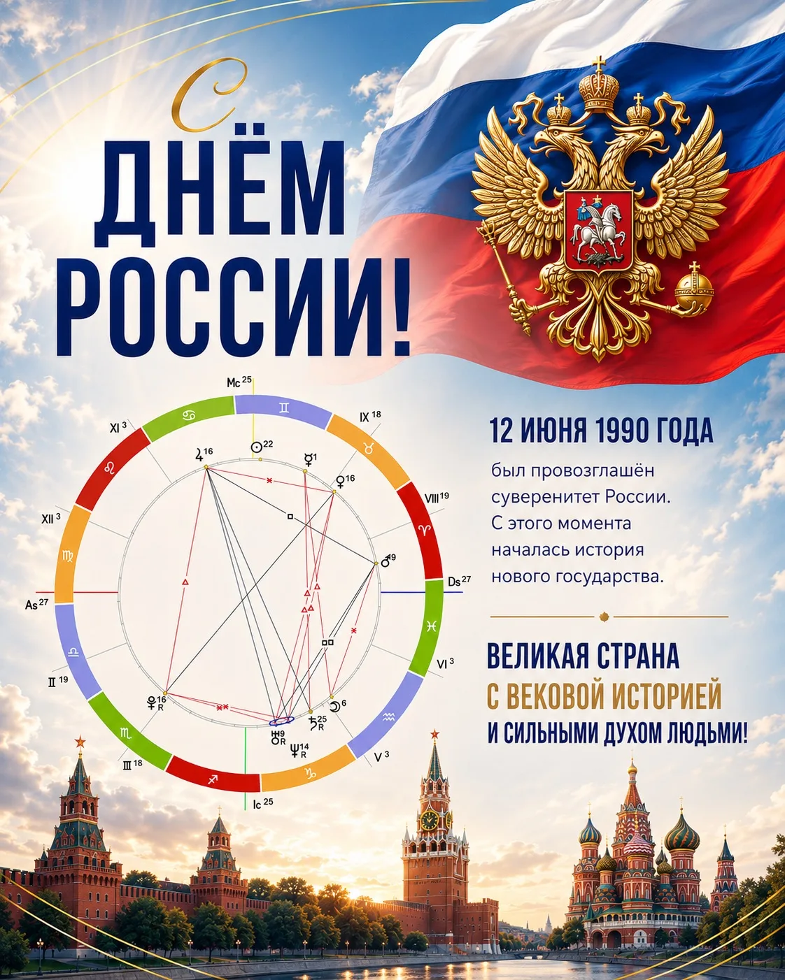🇷🇺 С Днём России!

12 июня 1990 года была принята Декларация о государственном суверенитете РСФСР.