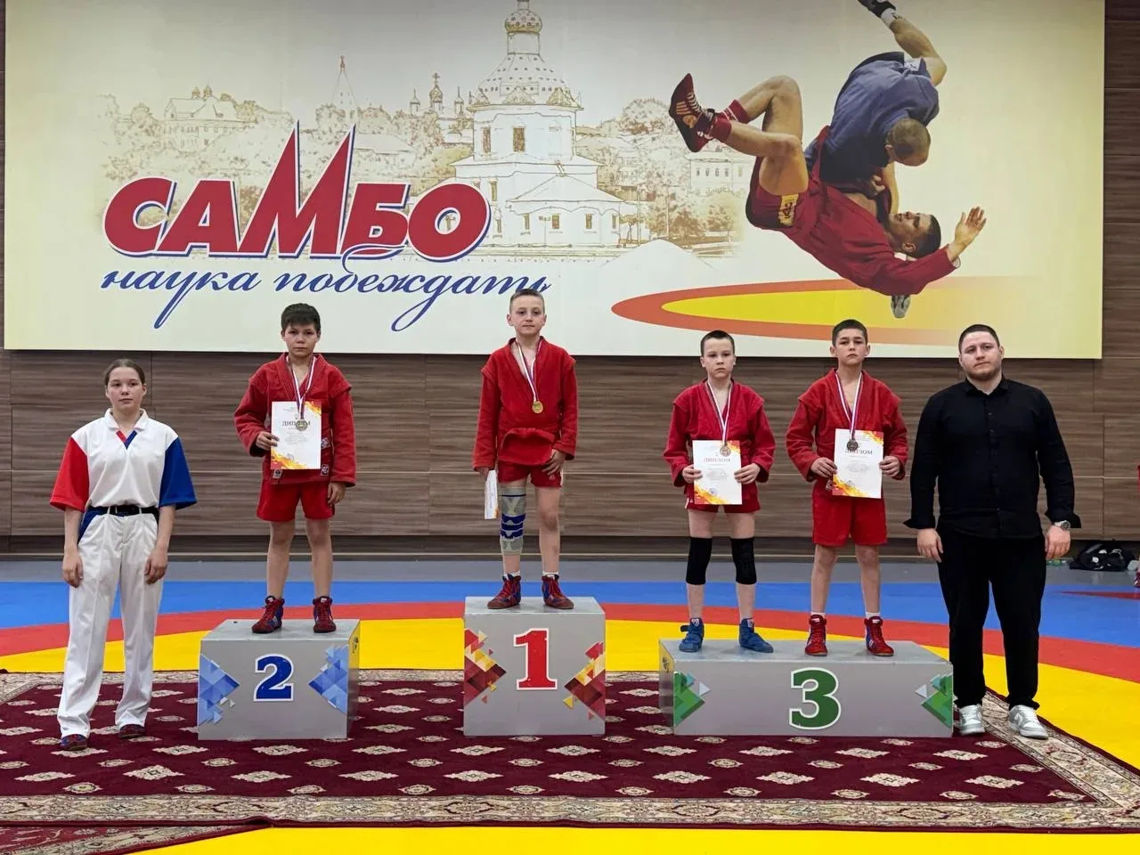 🤼‍♂️Поздравляем самбистов с очередными победами!  В Чебоксарах состоялось первенство по самбо, посвя