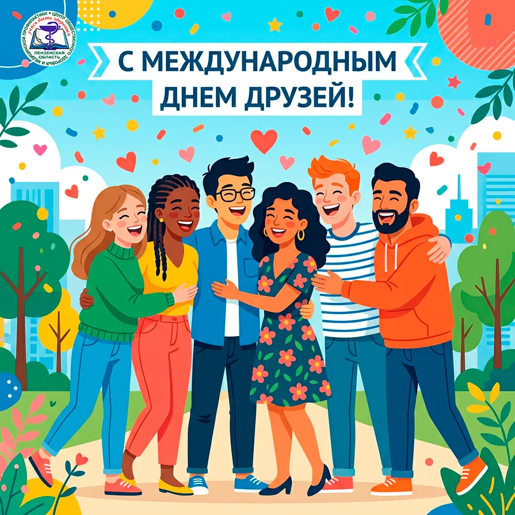🤝 9 июня — Международный день друзей!