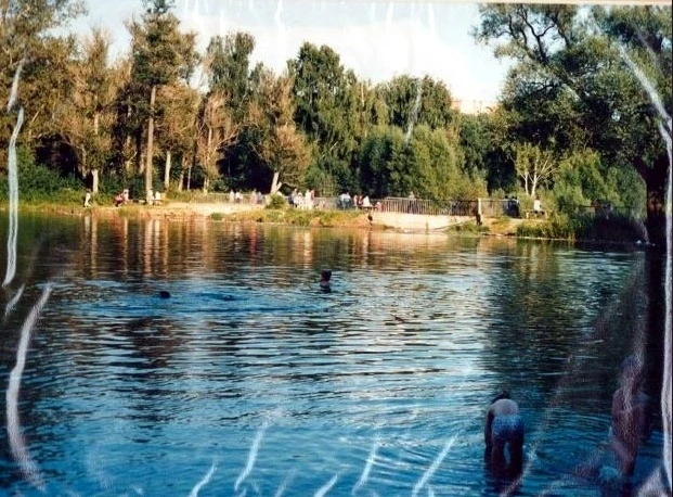 Балашиха. Август 2007 года. Река Пехорка (пруд Гущинка).
