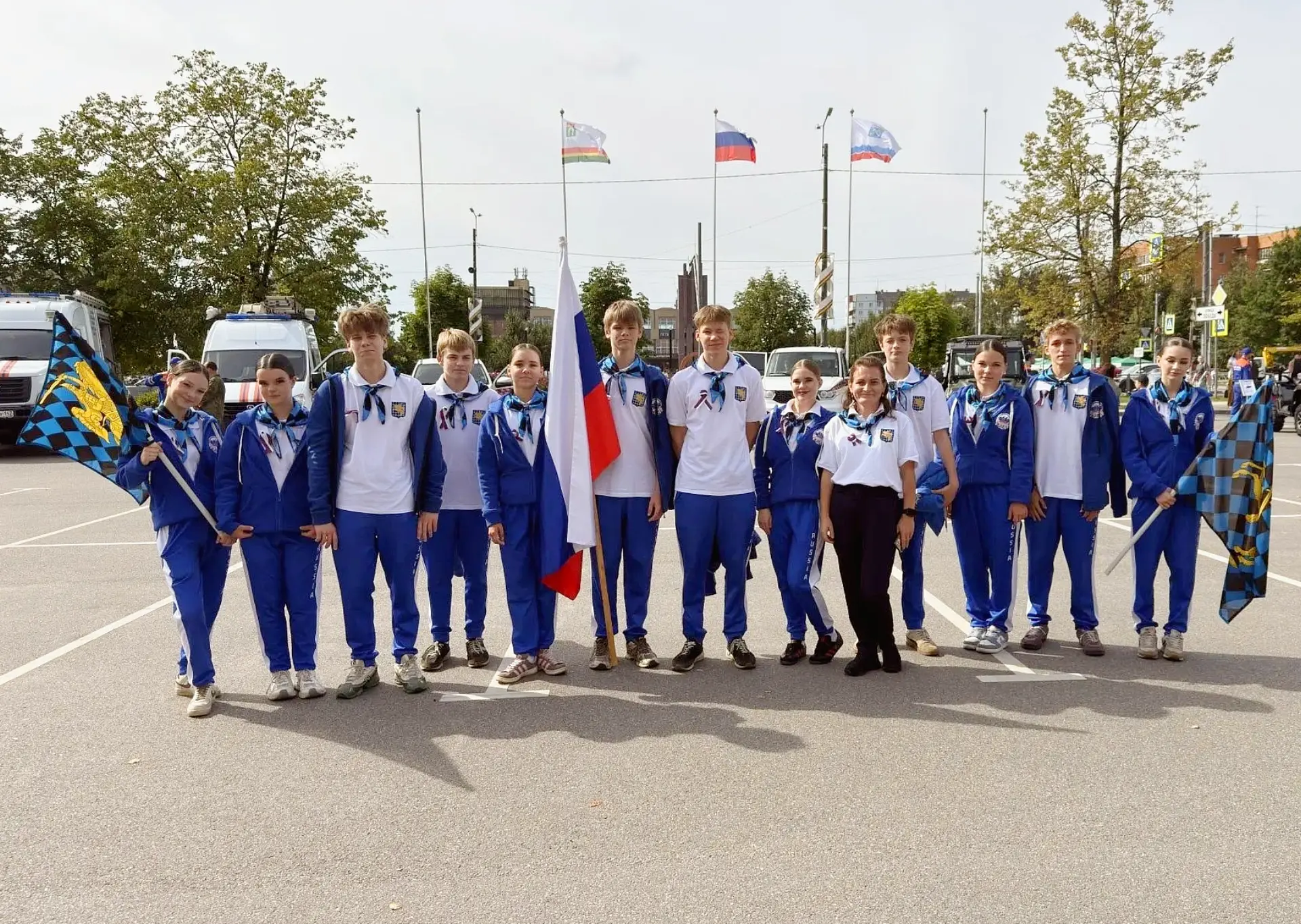 🇷🇺 Делегация Никольского городского поселения приняла участие в торжественной акции «...