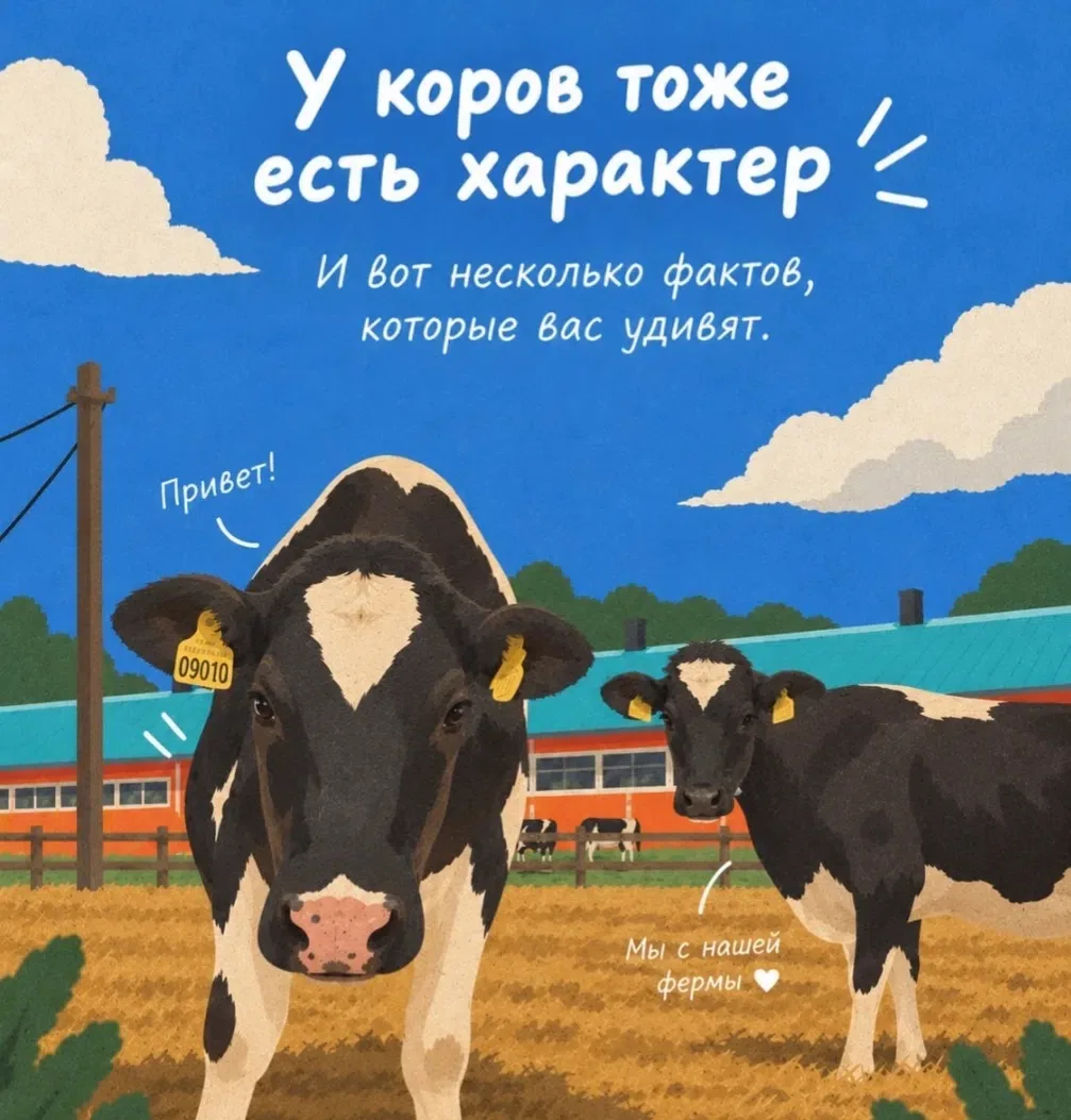 Делимся с вами фактами о коровках🐄🤍