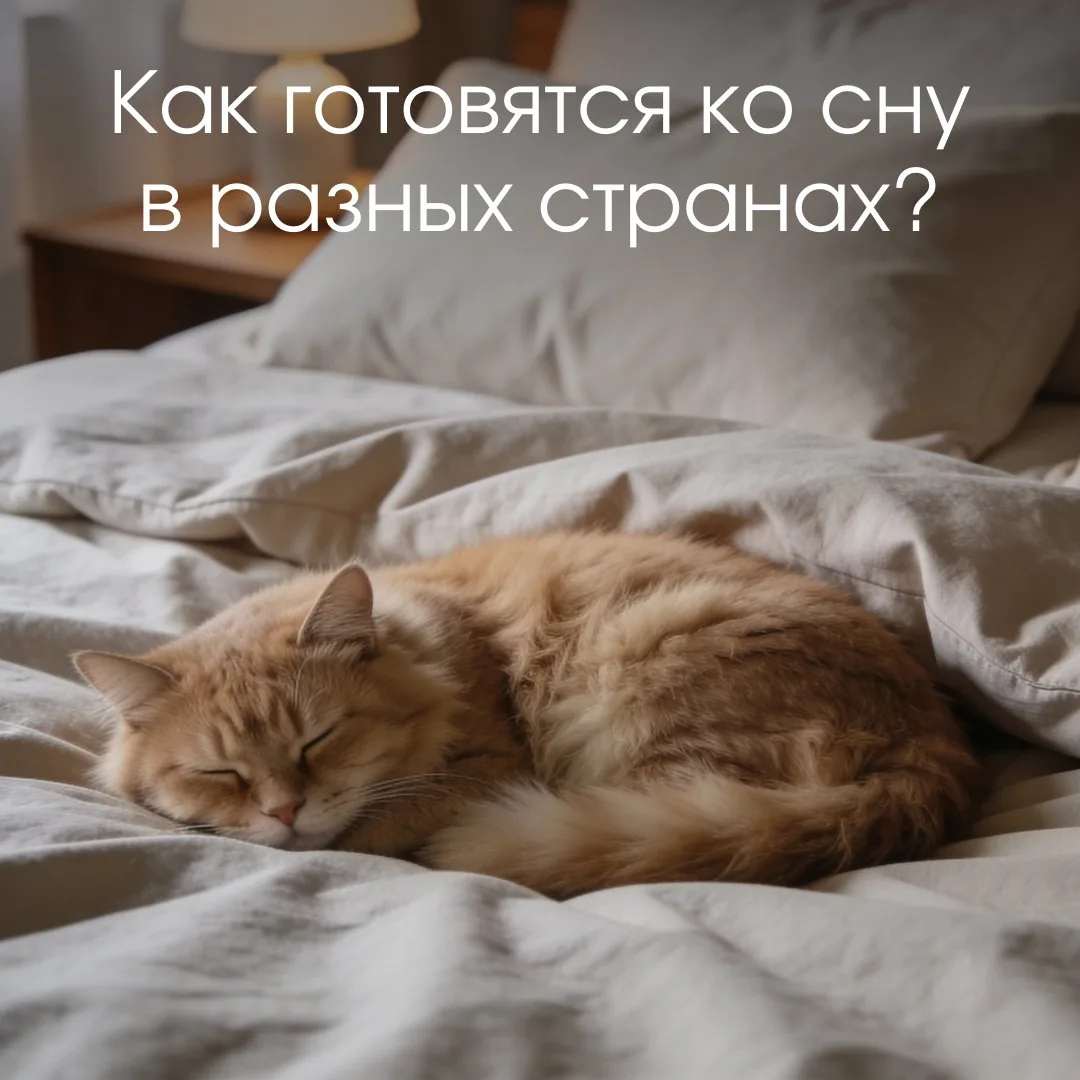 🌙 Как готовятся ко сну в разных странах?

Сон — это не просто отдых. Во многих странах существуют с