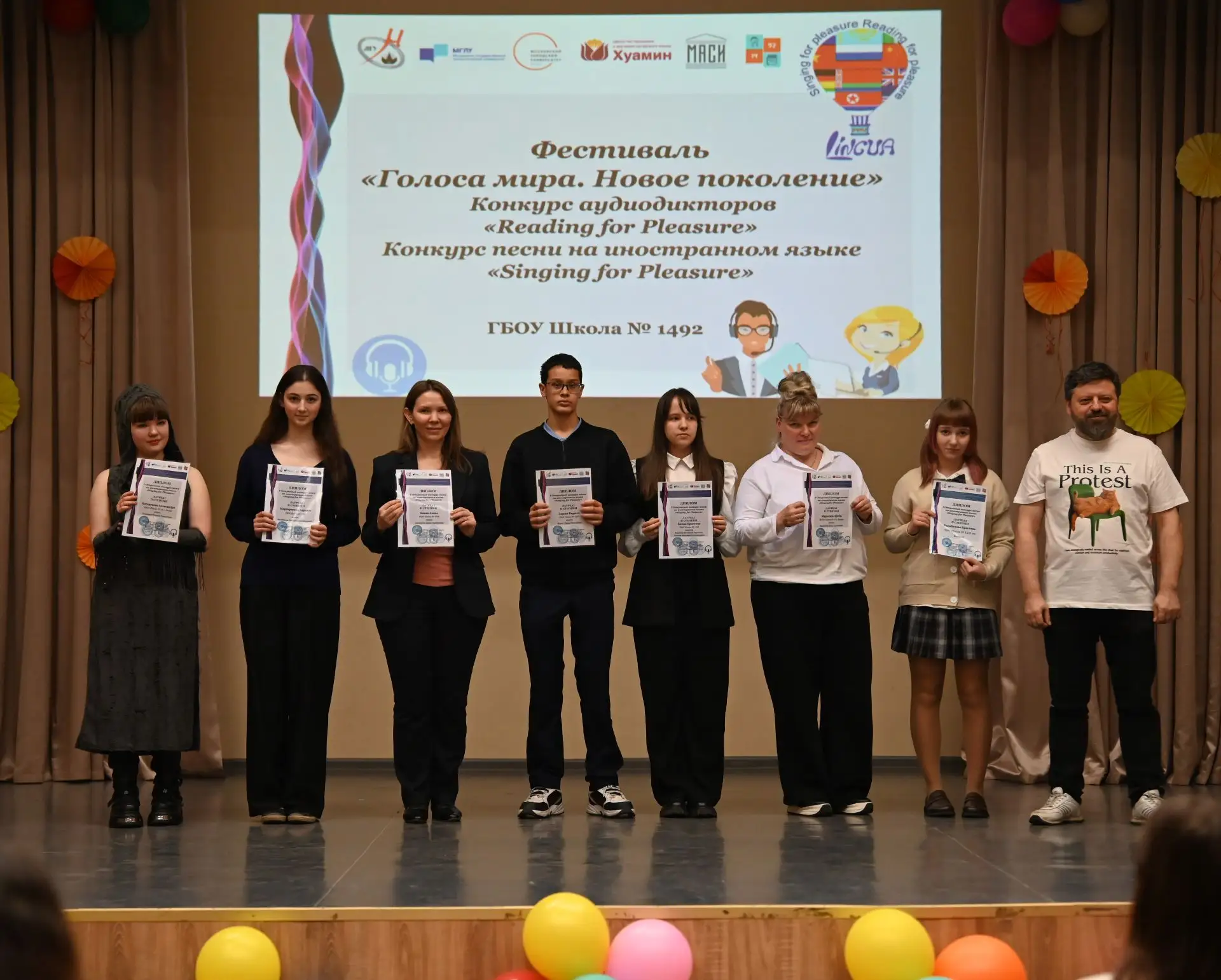 Гала-концерт «Голоса Мира. Новое поколение»  🎤 В нашей школе состоялся долгожданный финал фестиваля 