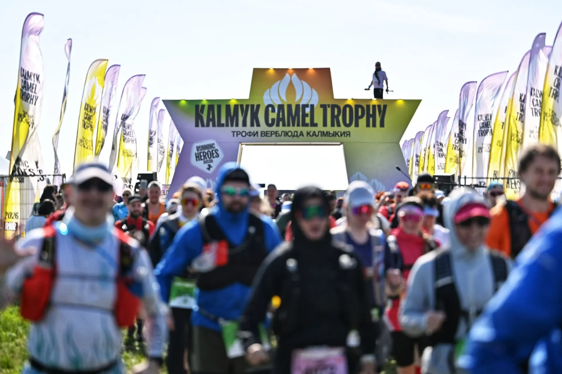 Старт дистанций S20, S40, S60 и S80 Kalmyk Camel Trophy в нескольких эпичных снимках 🤩  #KCT #WeAreG