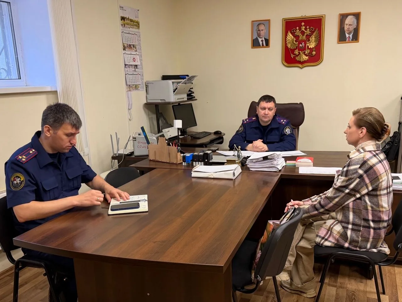 Первый заместитель руководителя следственного управления СК России по Ленинградской области провел в