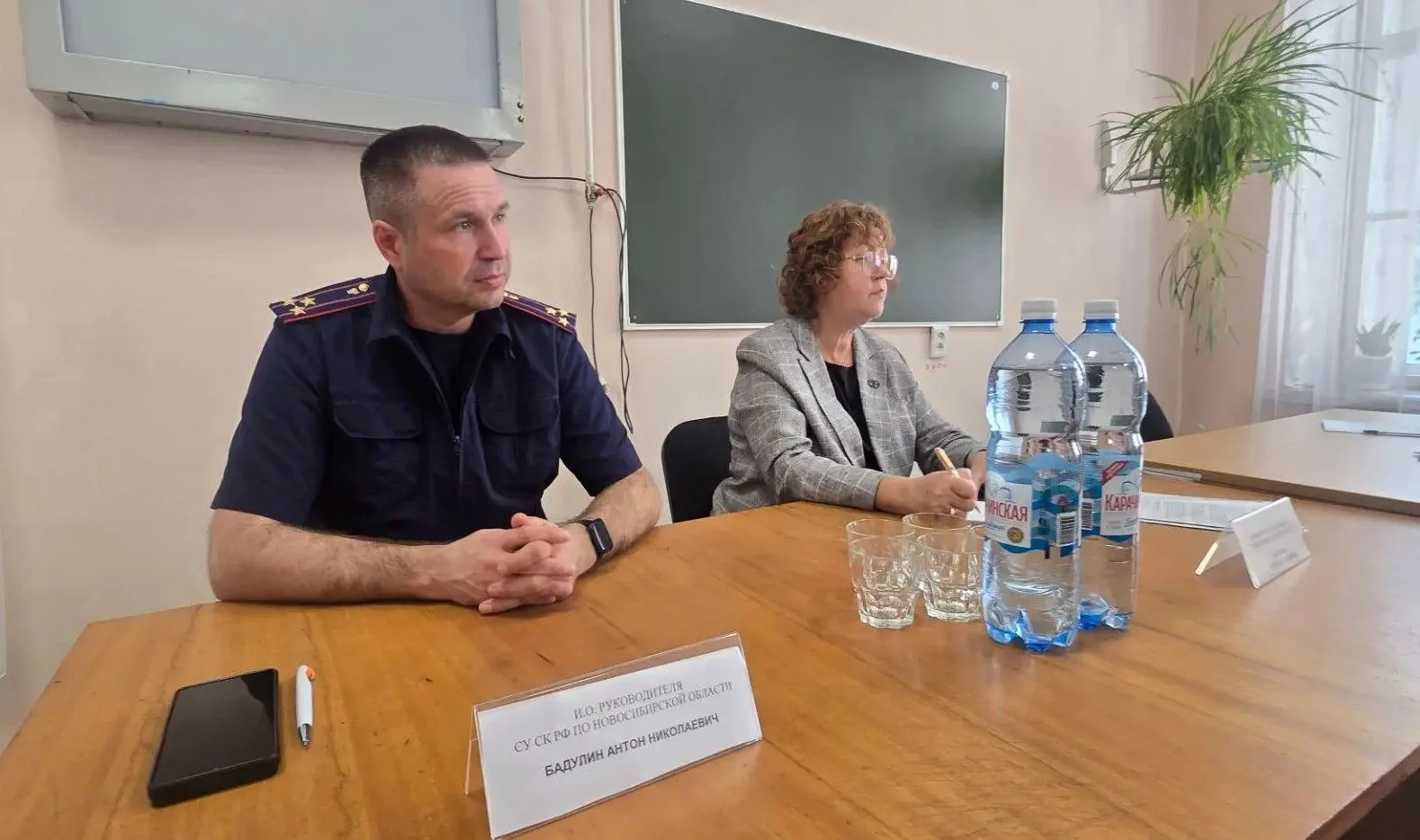📍Исполняющий обязанности руководителя следственного управления по Новосибирской област...