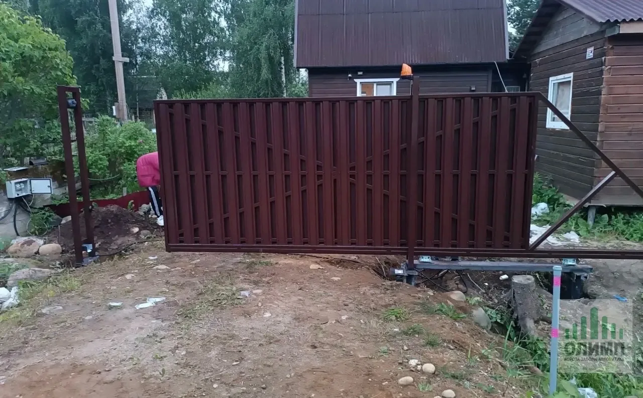 Завершили монтаж ворот⚡️