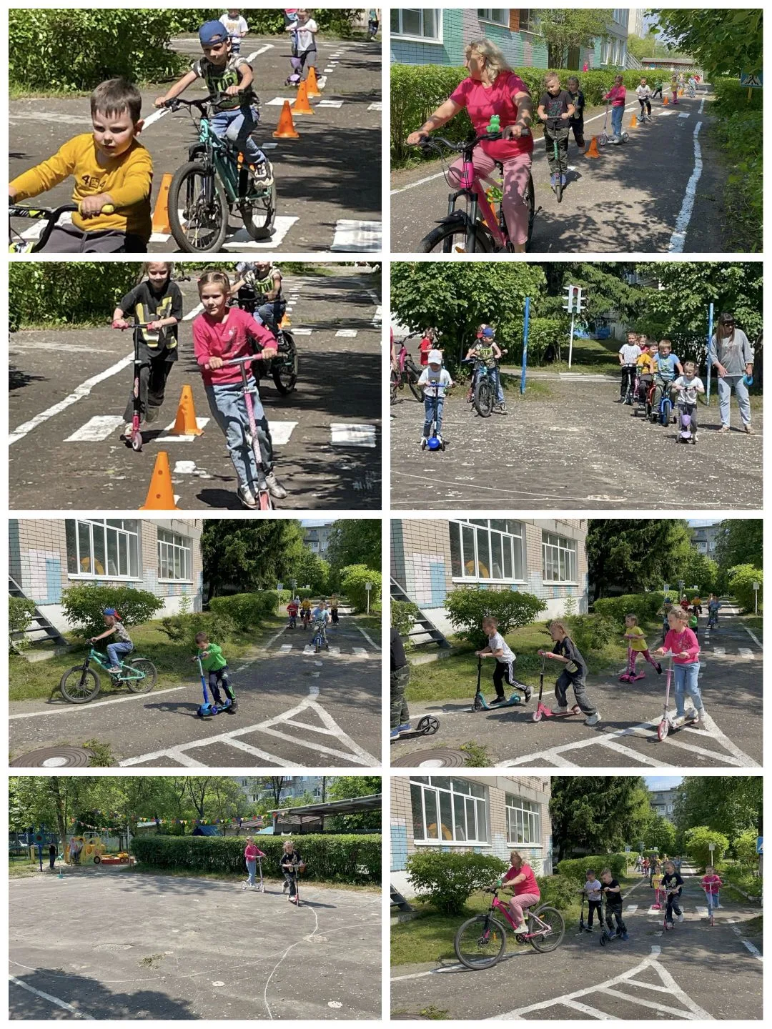 🚲🛴🚲"Веселые старты". С таким названием прошло развлечение в рамках городской физкультурно-оздоров