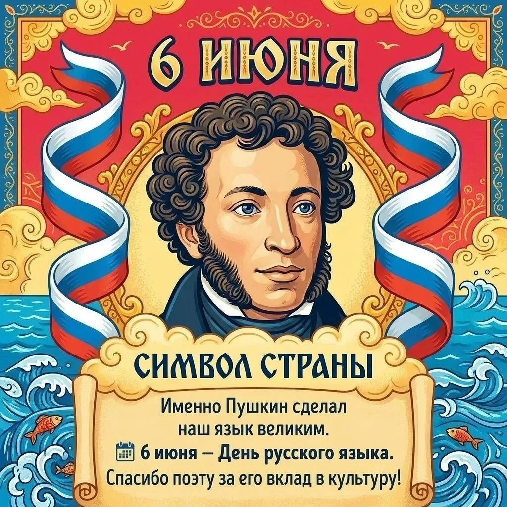 ✨ 6 июня - день рождения А. С. Пушкина —