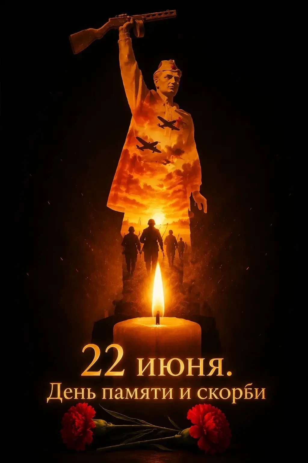 🕯️ Зажгите свою свечу памяти онлайн!

🇷🇺 До 22 июня у вас есть возможность почтить память героев,