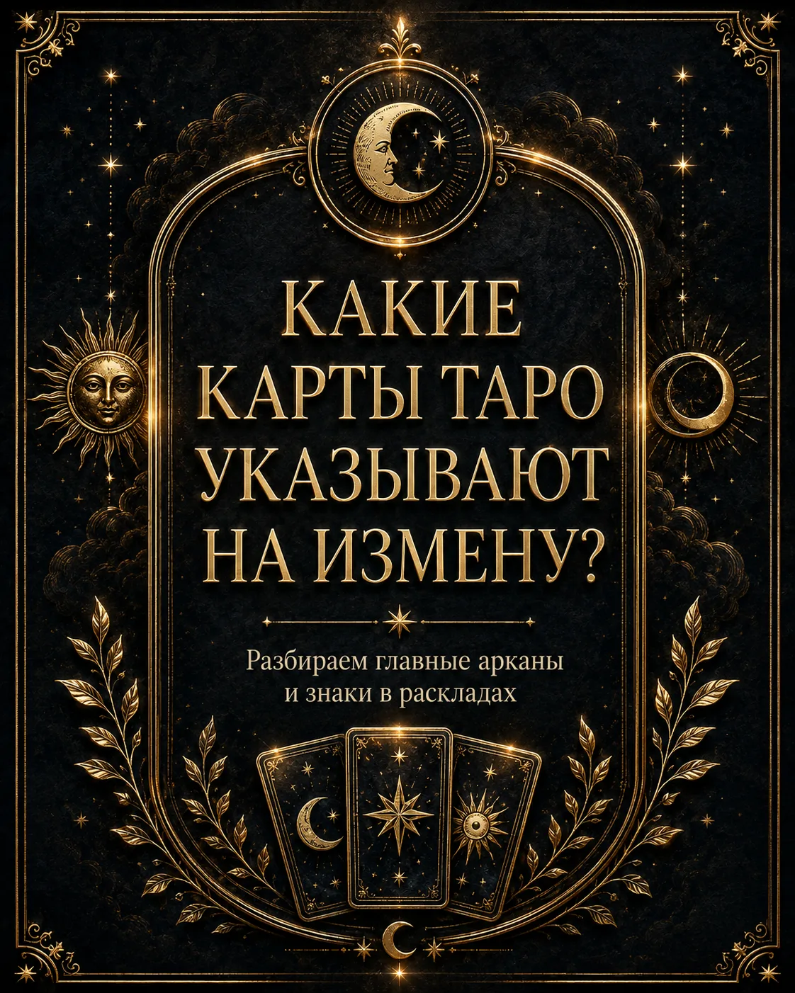 💔 Какие карты Таро могут указывать на измену?