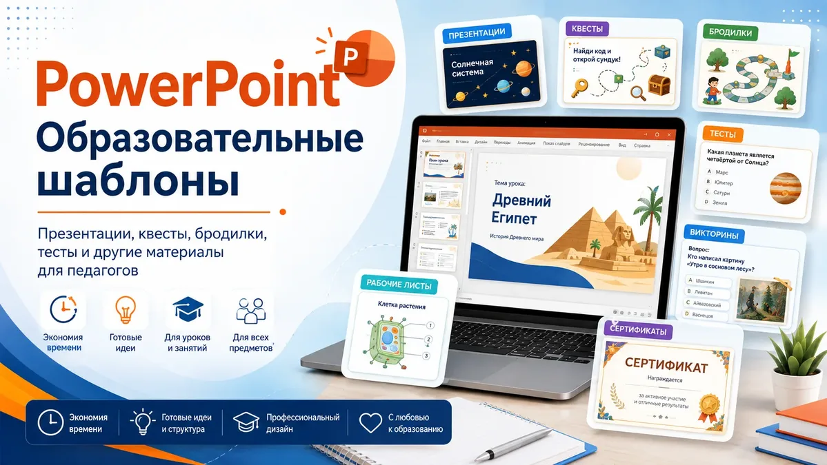 🔥 150+ шаблонов PowerPoint, которые сэкономят вам десятки часов