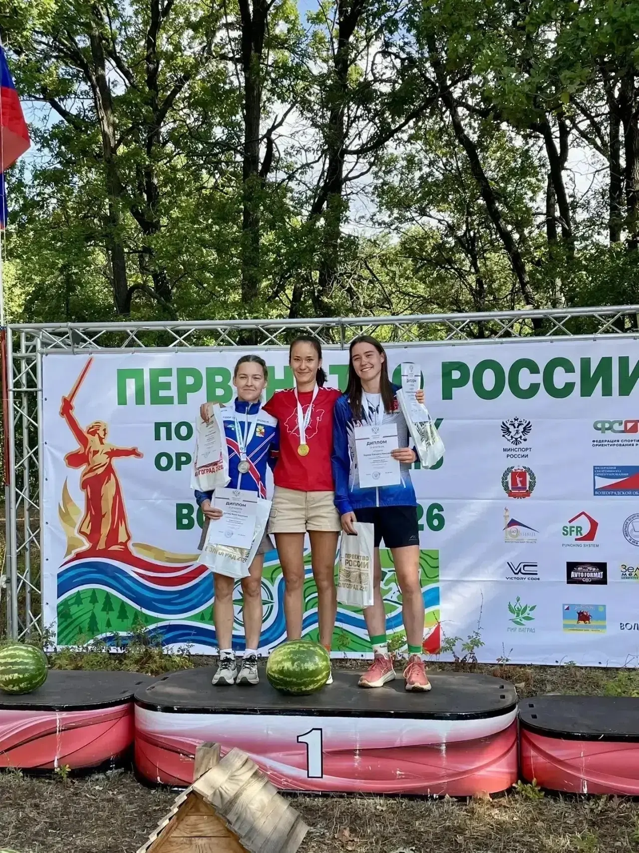 Первенство России по спортивному ориентированию проходит в Волгограде🏃‍♀️🧭