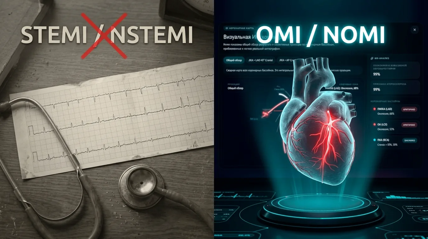 Парадигма меняется: Конец эпохи STEMI и NSTEMI? 🫀

Коллеги, прямо сейчас на наших глазах происходит