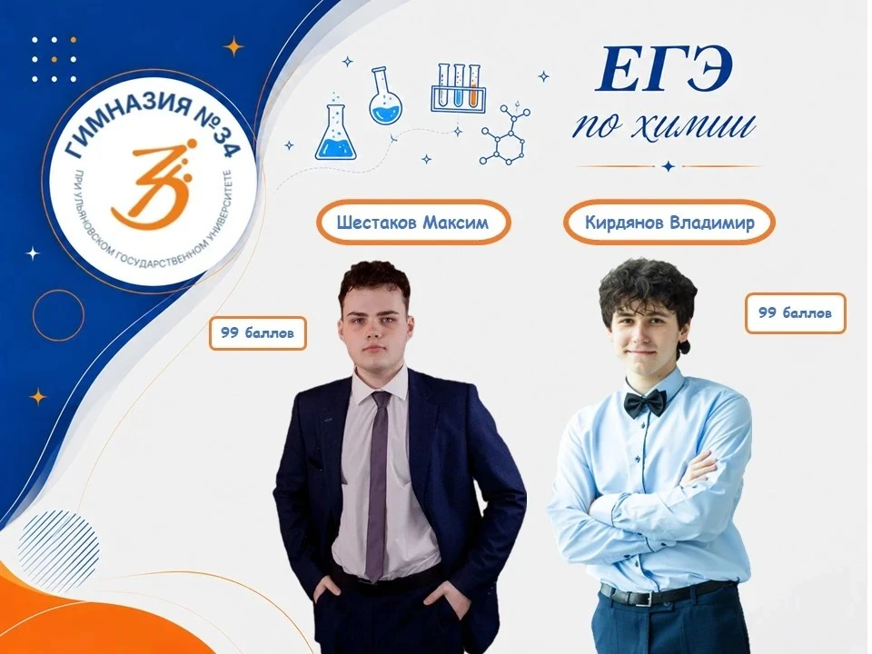🌟 Гордость гимназии: блестящие итоги ЕГЭ по химии!