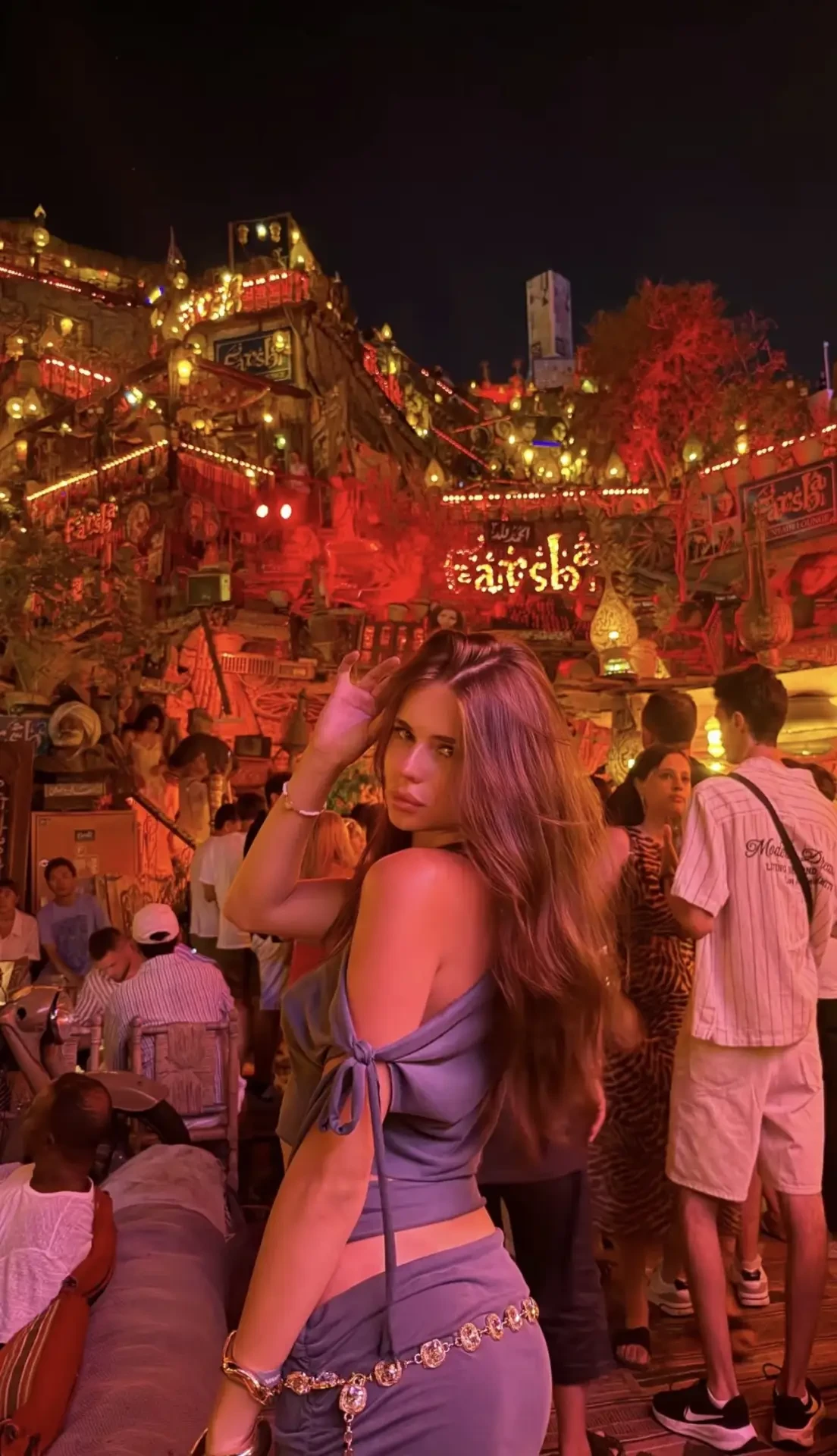 Ночная атмосфера — просто вау ❤️‍🔥