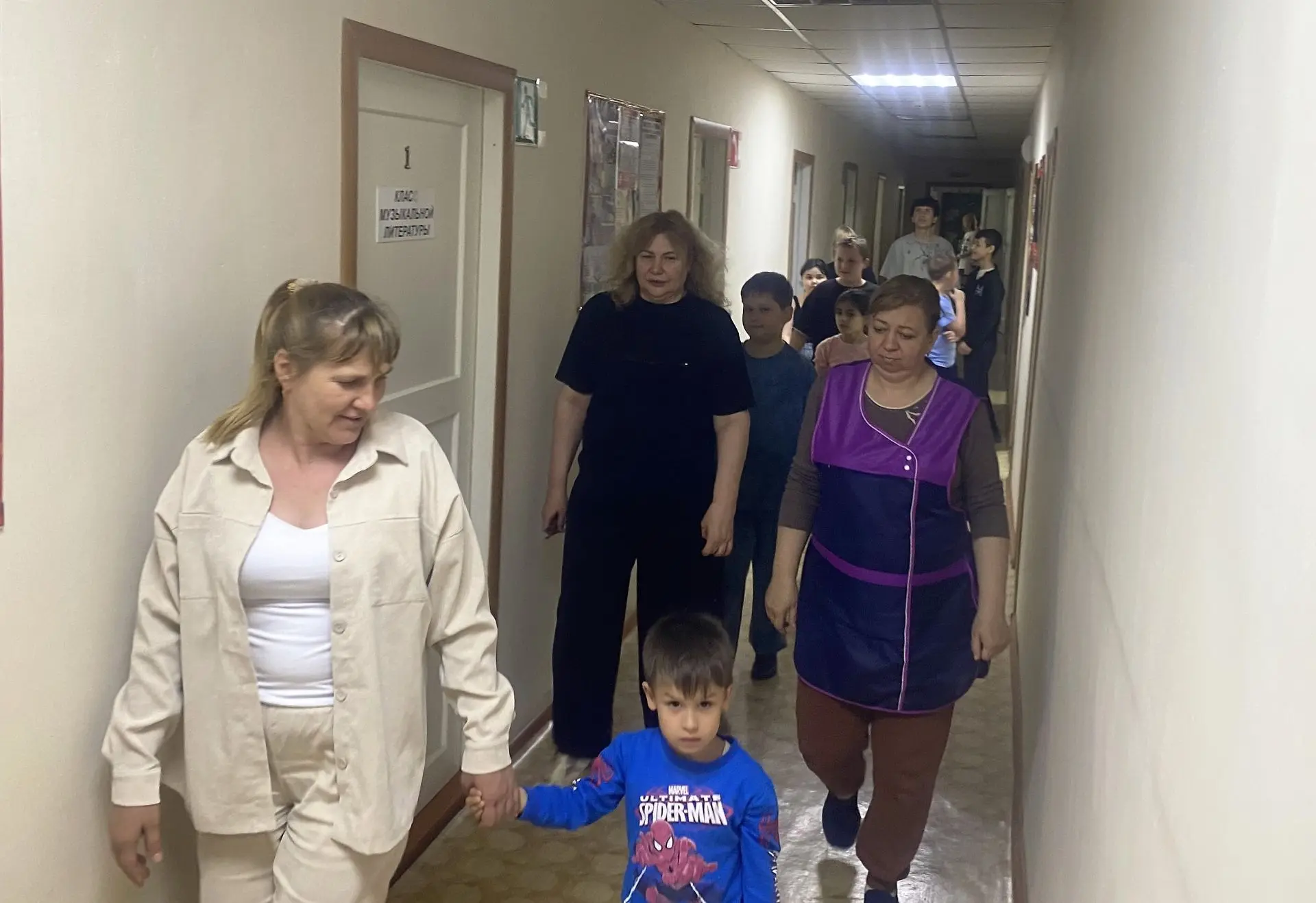 13.05.26 г. в Затеречненской детской музыкальной школе была проведена тренировка по дей...