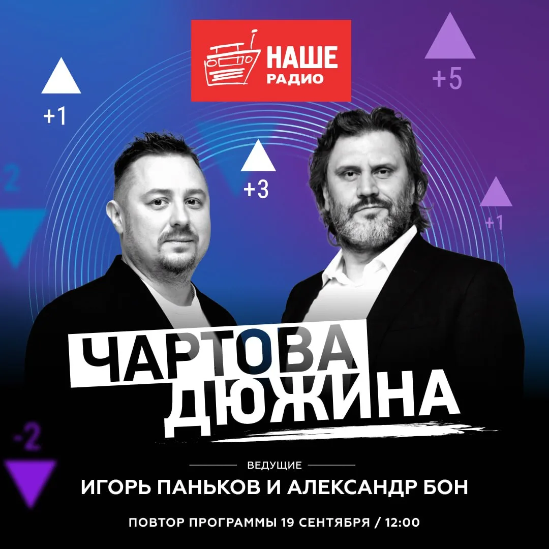 Александр Бон и Игорь Паньков познакомят вас с 2 новинками хит-парада и подведут итоги ...