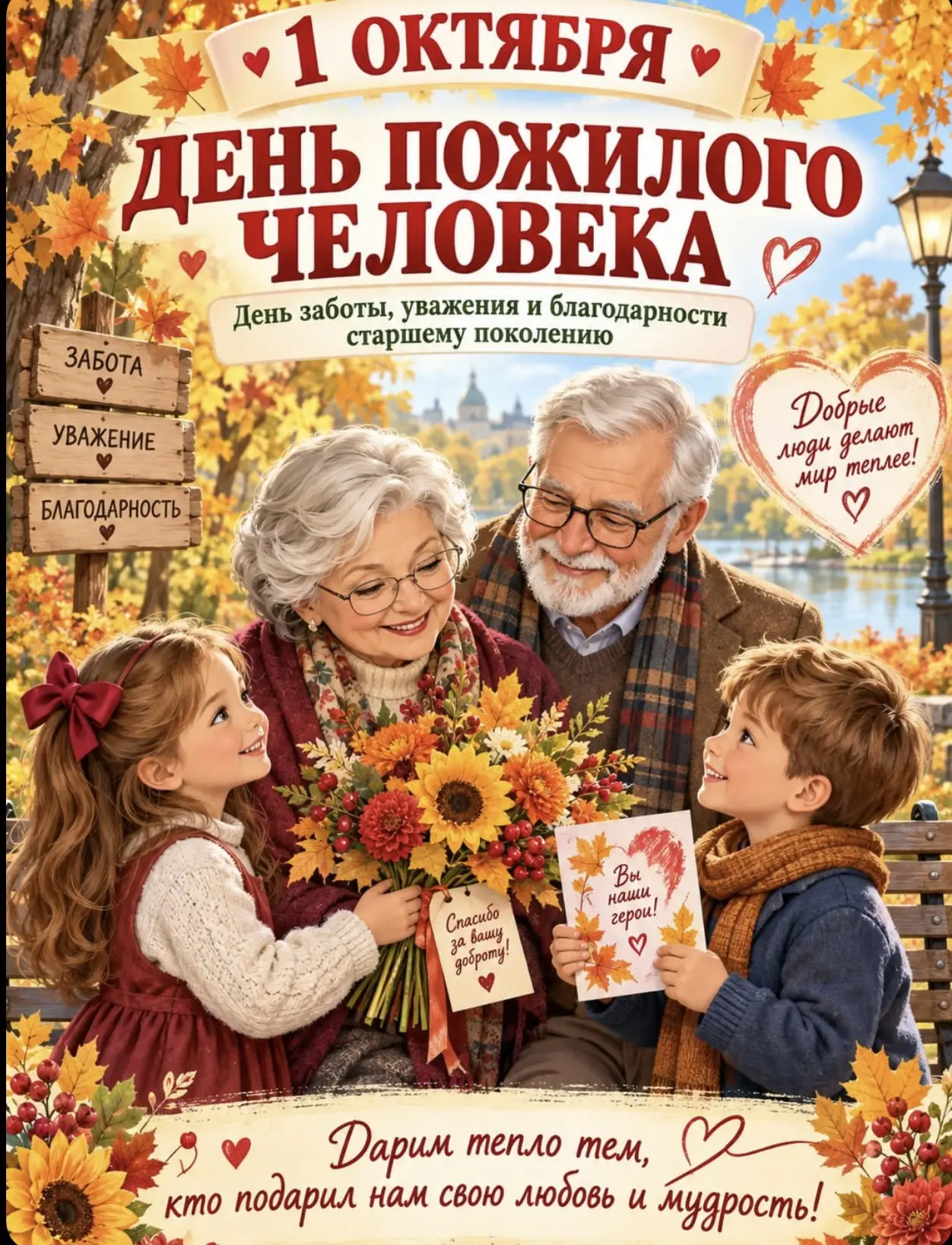 С Днём пожилых людей!