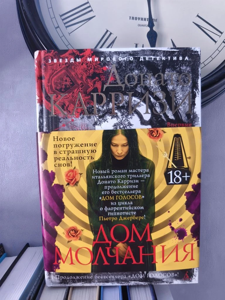 ✍️Донато Корризи

📖"Дом молчания"

Не знала, что данная книга из серии, но прочла ее залпом. Потом,