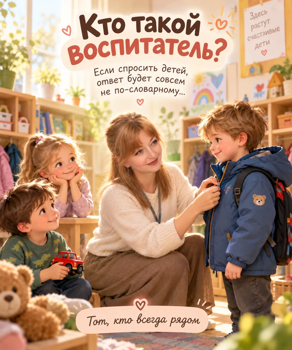 💛 Кто такой воспитатель?