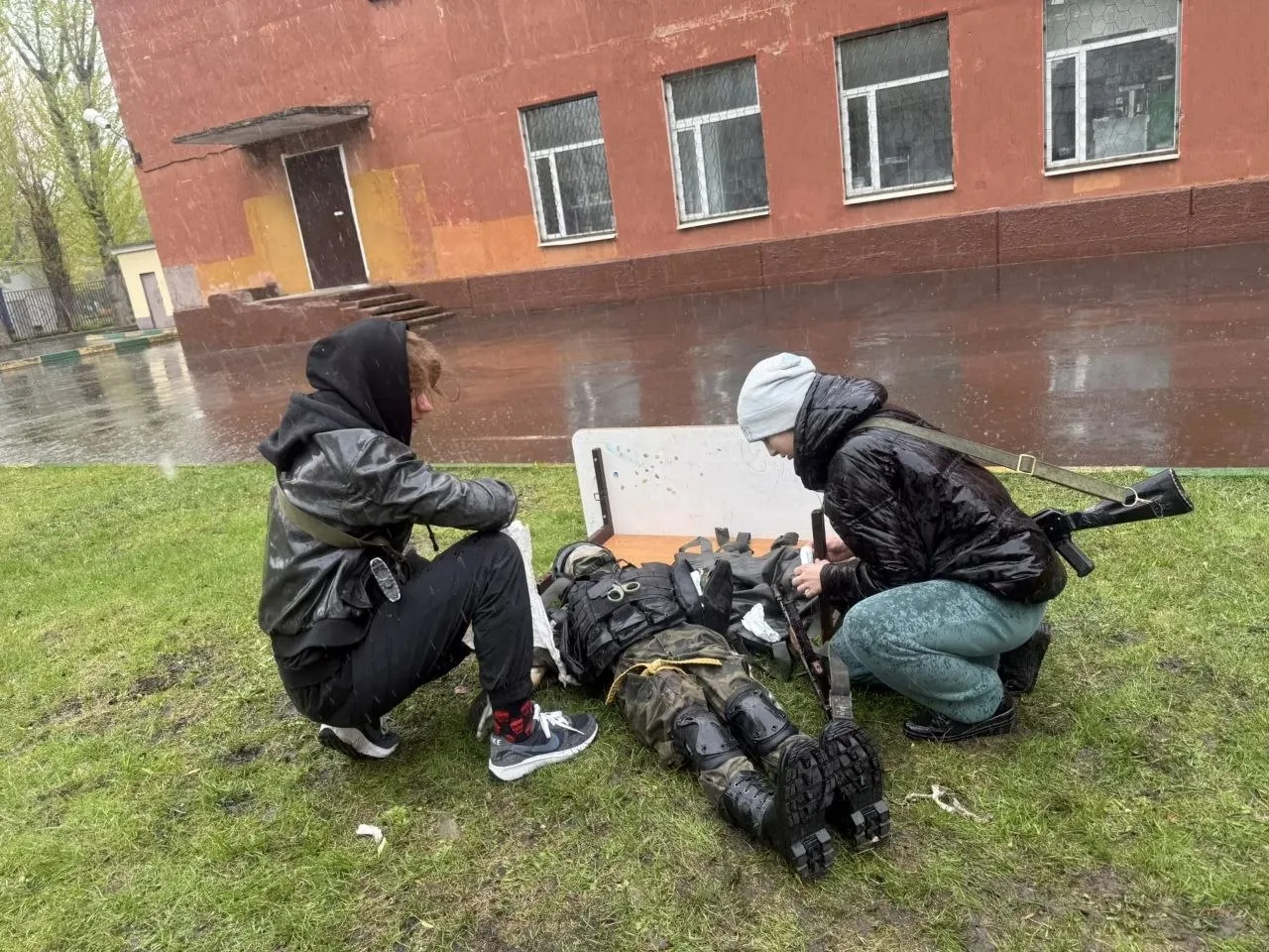 Отряд «Лидер_1375» принял участие в межрайонном этапе военно-патриотической игры «Зарница 2.0». Учас