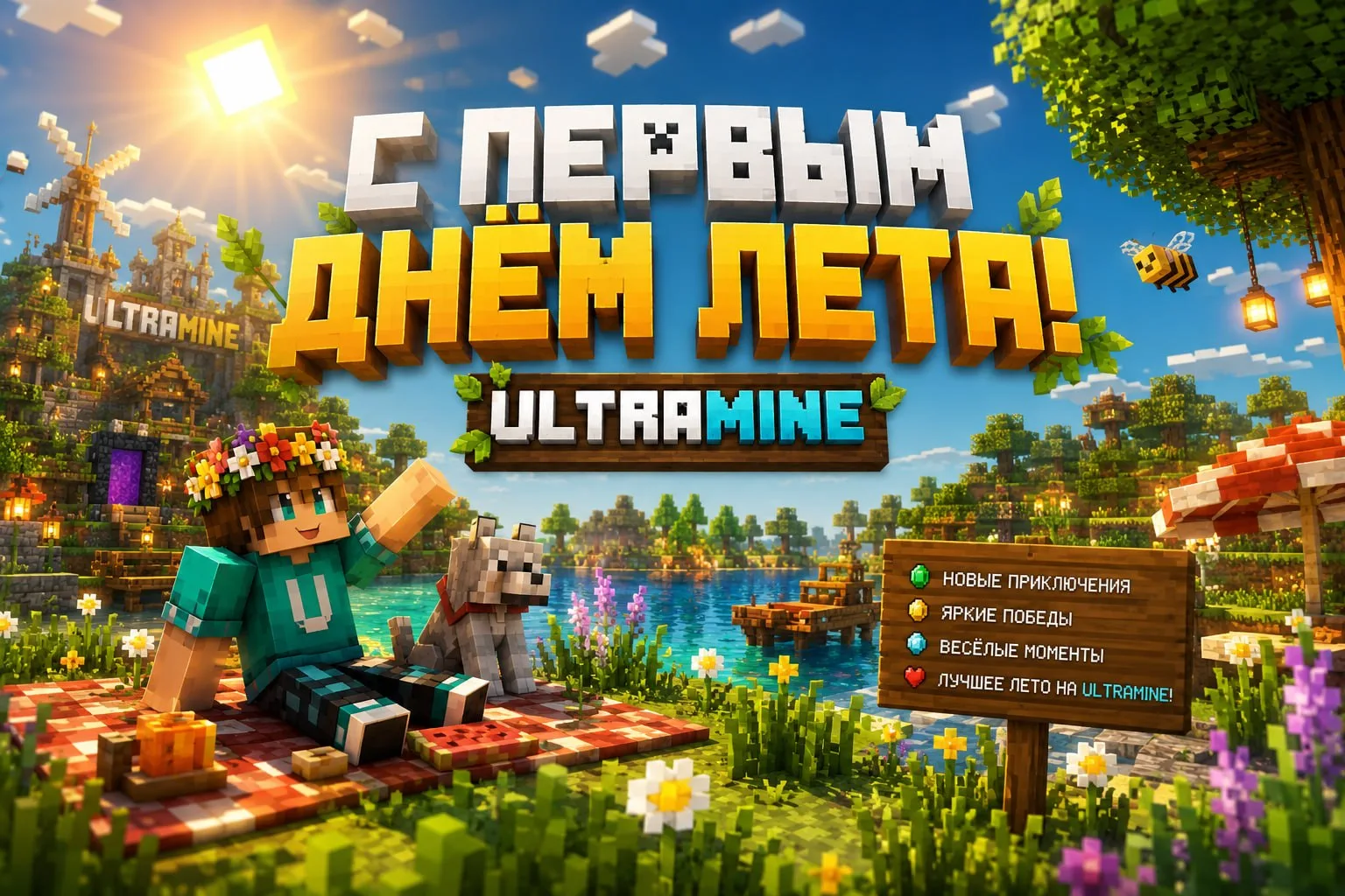 С первым днём лета! Пусть оно будет тёплым, ярким, полным улыбок, солнца и приятных мгн...