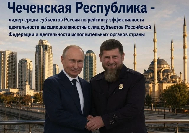 Рамзан Кадыров объяснил лидерство Чечни в рейтинге эффективности высших органов государственной влас