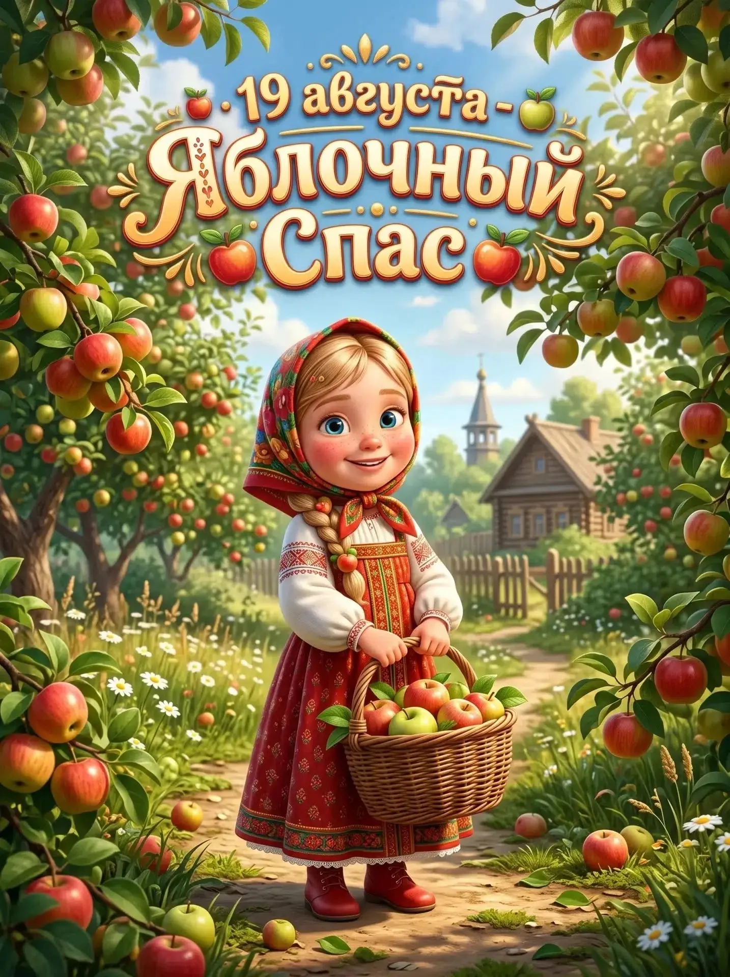 🍎 Яблочный Спас: праздник света, добра и благодарности!