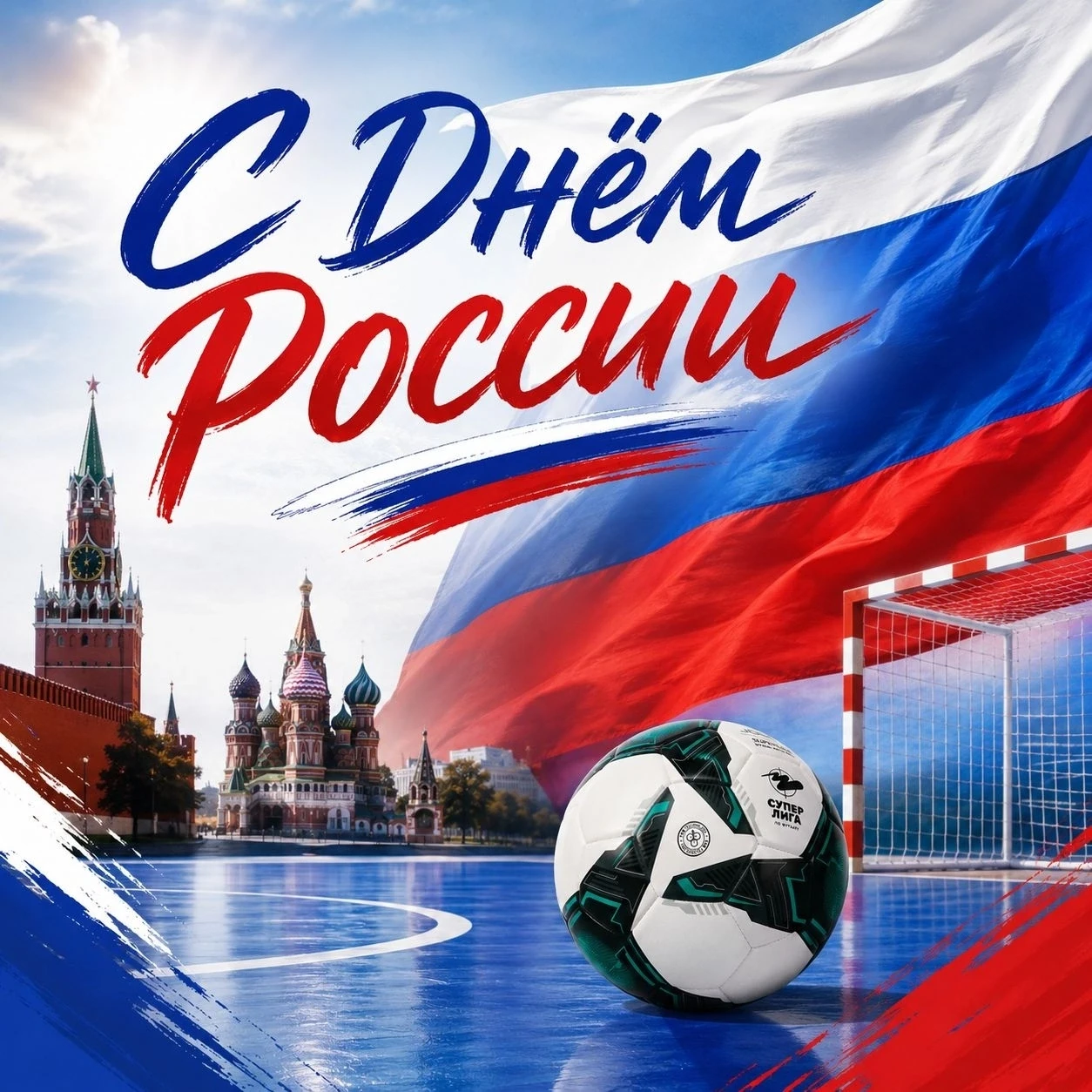 Суперлига поздравляет с Днём России!🇷🇺

Этот праздник объединяет миллионы людей, которые любят сво