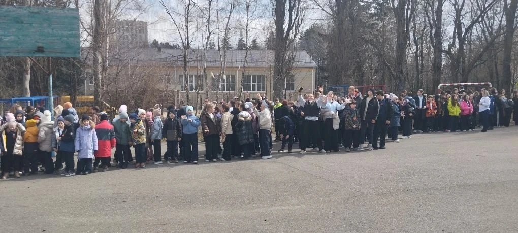 🔔18 марта в школе прошла тренировочная эвакуация, целью которой было совершенствование знаний и прак