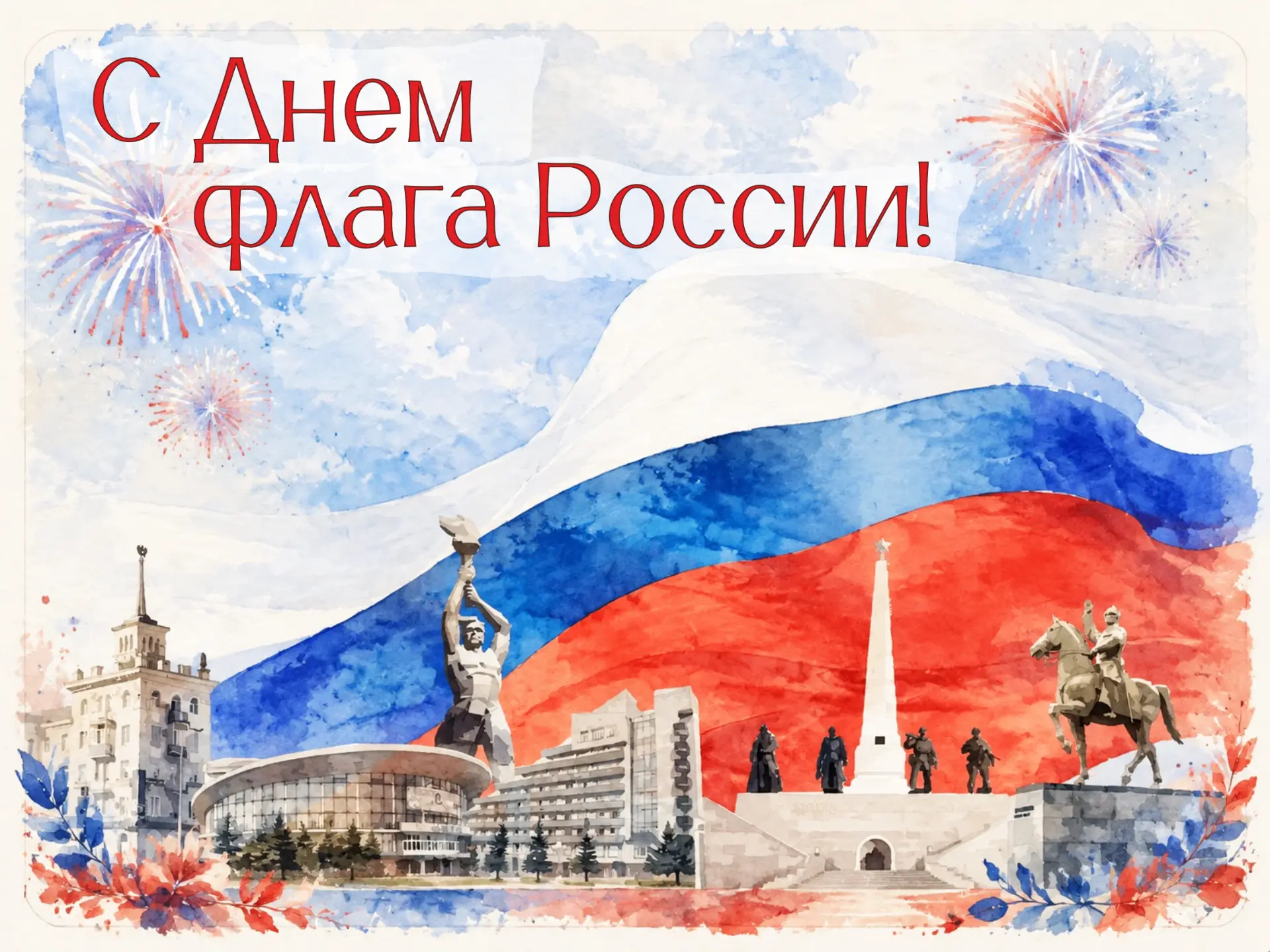Поздравляю с Днем Государственного флага Российской Федерации!